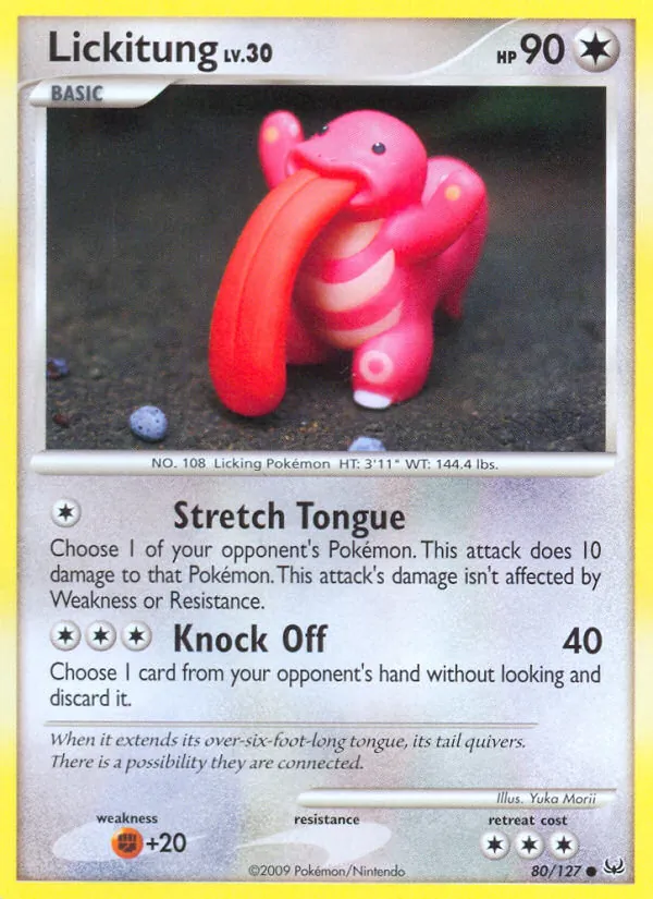 80-RH Lickitung – Platinum