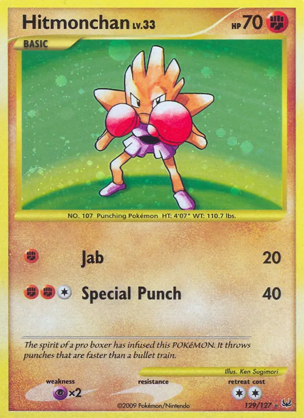 129 Hitmonchan – Platinum