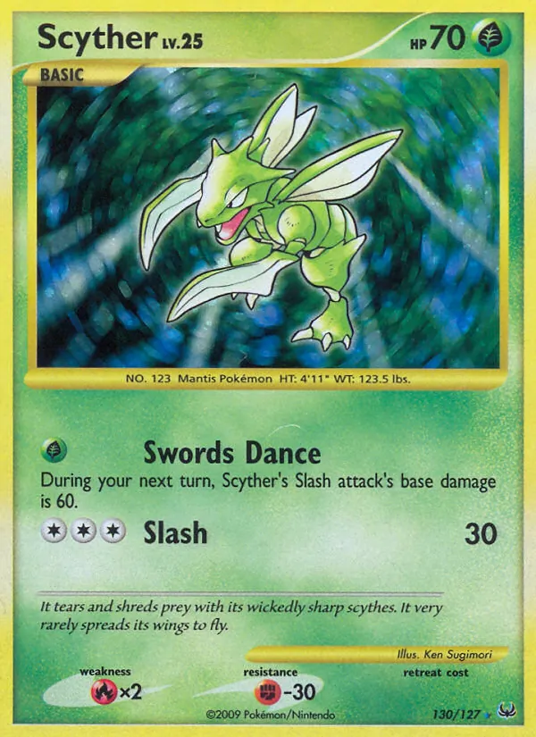 130 Scyther – Platinum