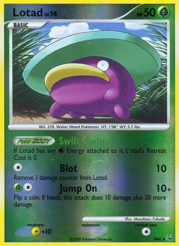 SH4 Lotad – Platinum