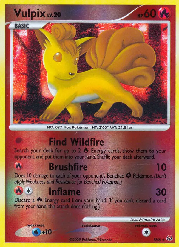 SH6 Vulpix – Platinum