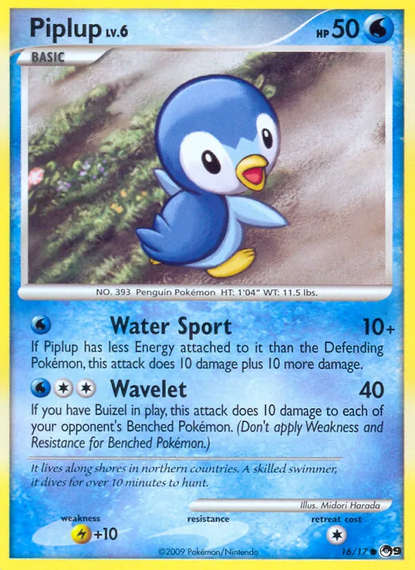 16 Piplup – POP Series 9