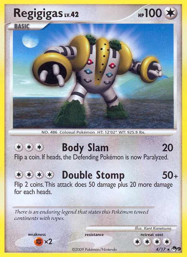 4 Regigigas – POP Series 9
