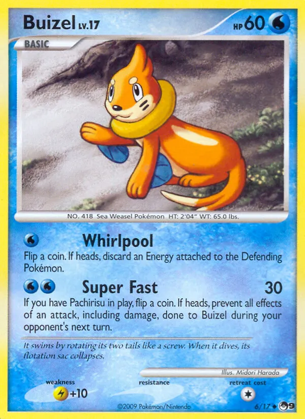 6 Buizel – POP Series 9
