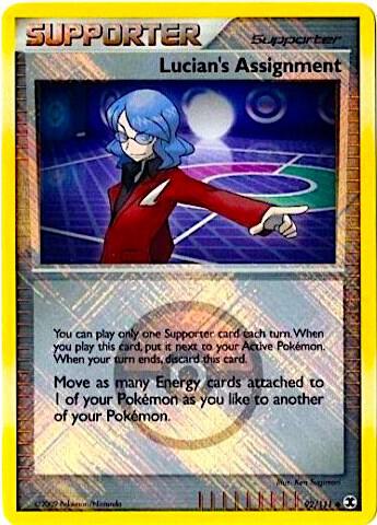 92-reverse-league Lucian's Assignment (Reverse Holo, League) – Rising Rivals