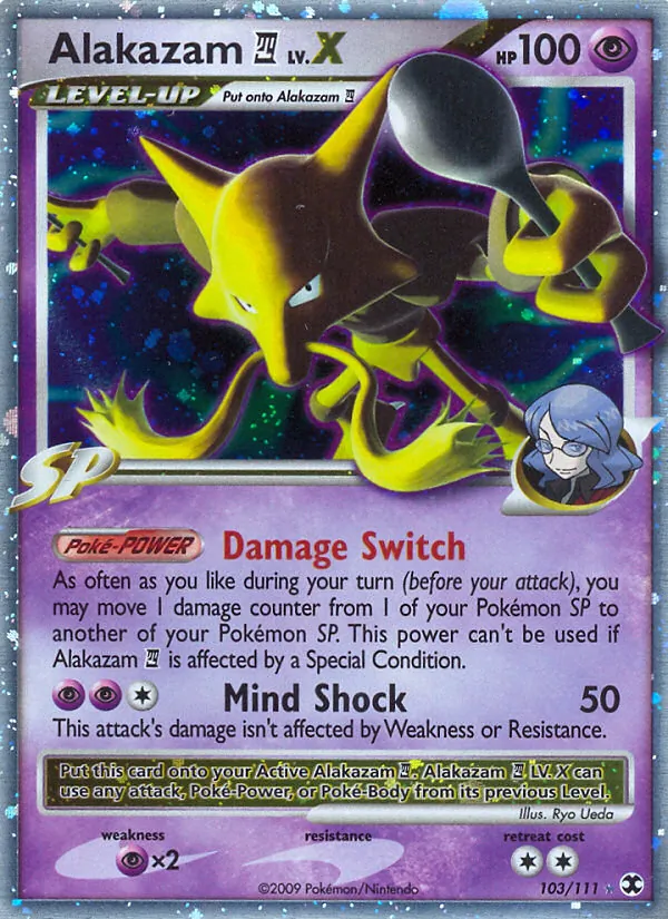 103 Alakazam E4 LV.X – Rising Rivals