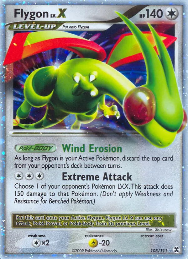 105 Flygon LV.X – Rising Rivals