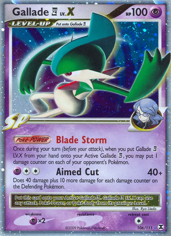 106 Gallade E4 LV.X – Rising Rivals