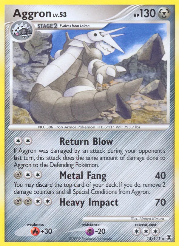 14 Aggron – Rising Rivals