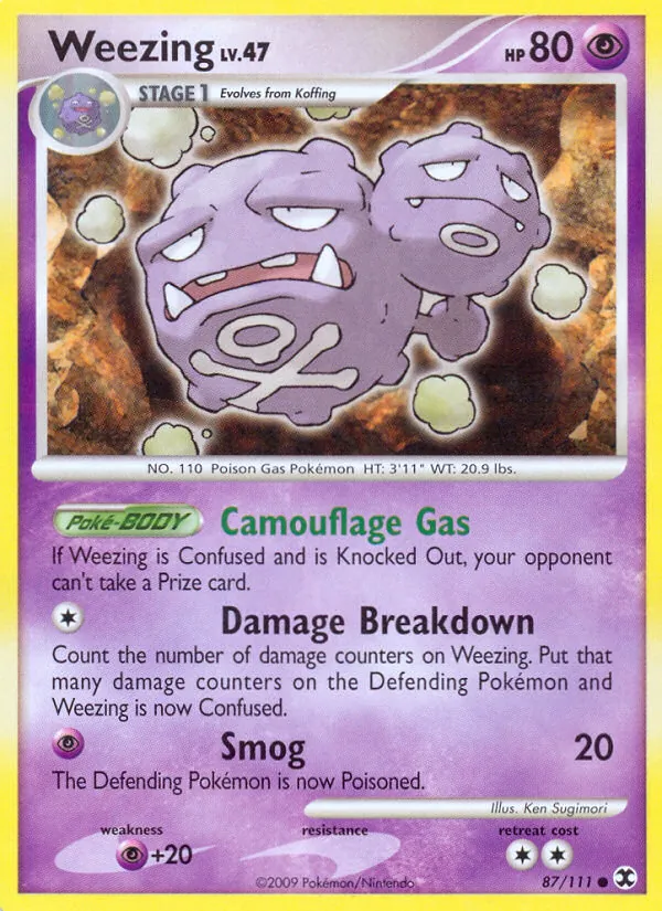 87 Weezing – Rising Rivals