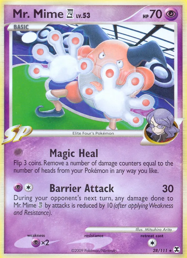 28-RH Mr. Mime E4 – Rising Rivals