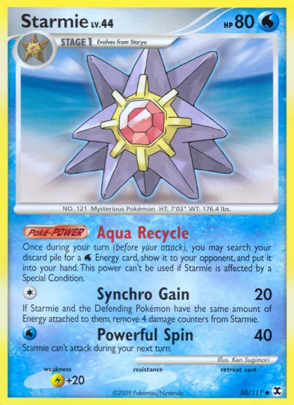 50-RH Starmie – Rising Rivals