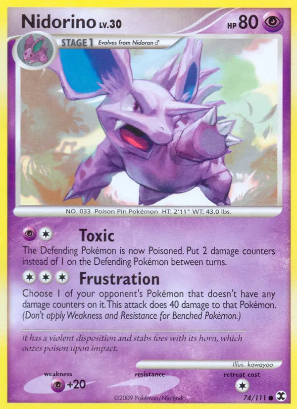 74-RH Nidorino – Rising Rivals