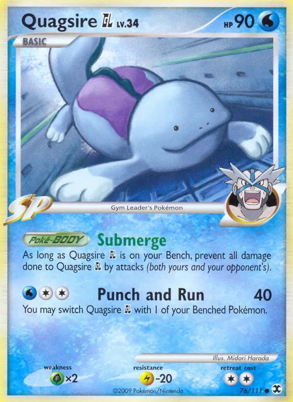 76-RH Quagsire GL – Rising Rivals