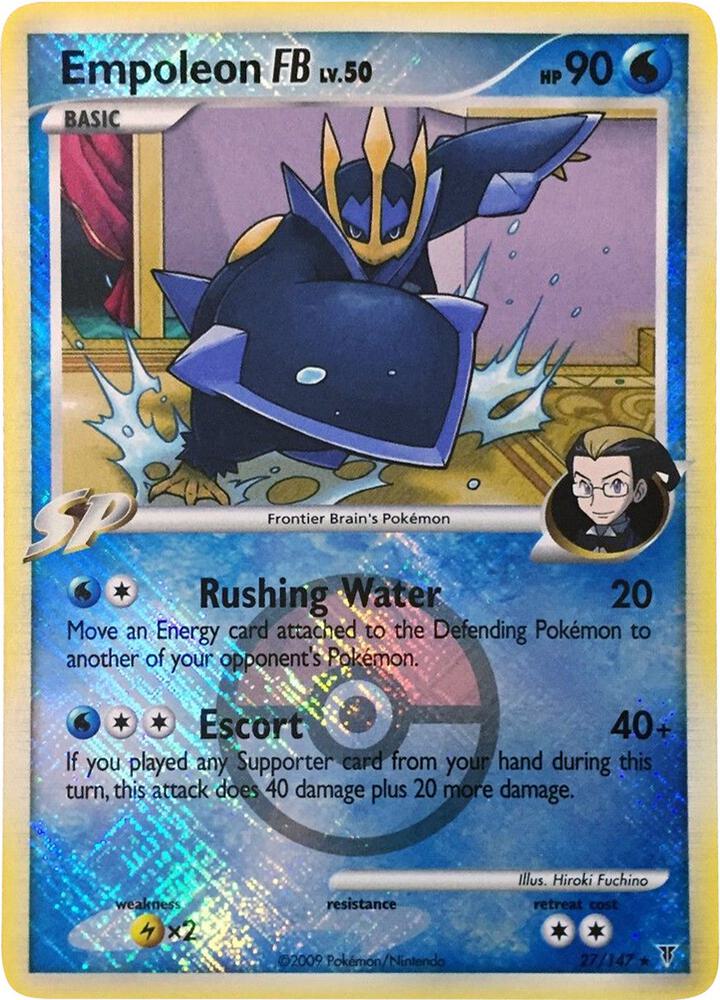 27-reverse-league Empoleon FB (Reverse Holo, League) – Supreme Victors