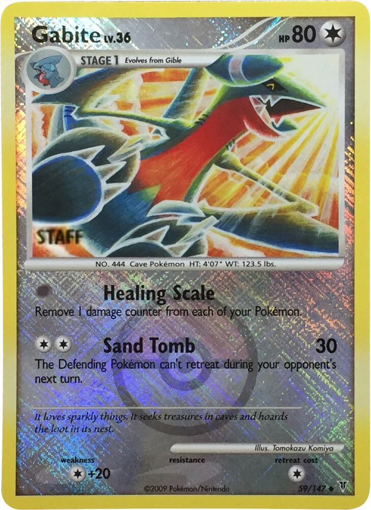 59-reverse-league-staff Gabite (Reverse Holo, League, Staff stamp) – Supreme Victors
