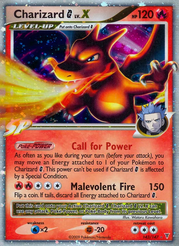 143 Charizard G LV.X – Supreme Victors