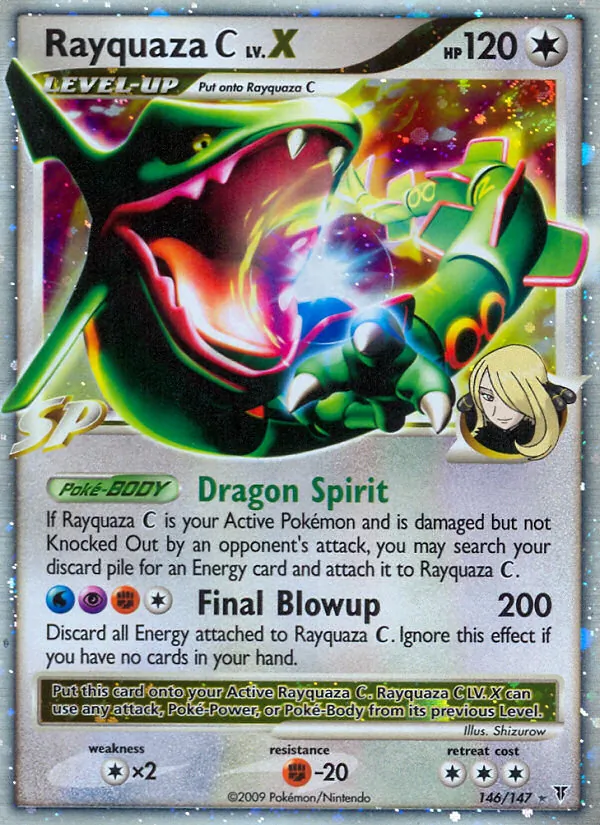 146 Rayquaza C LV.X – Supreme Victors