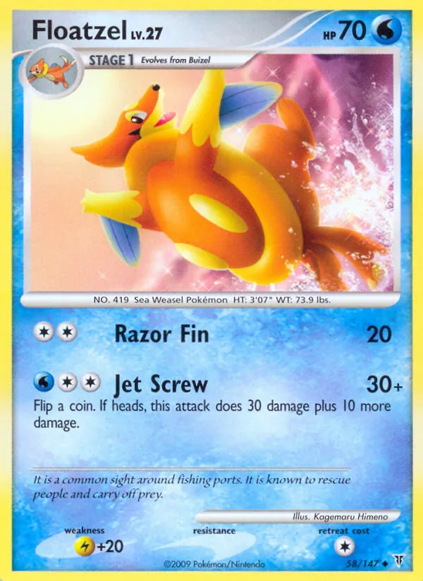 58 Floatzel – Supreme Victors