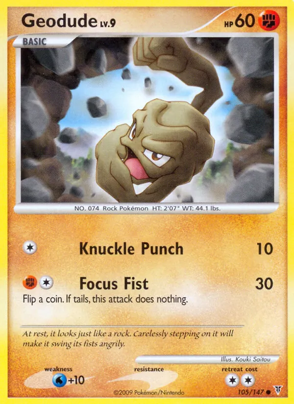 105-RH Geodude – Supreme Victors