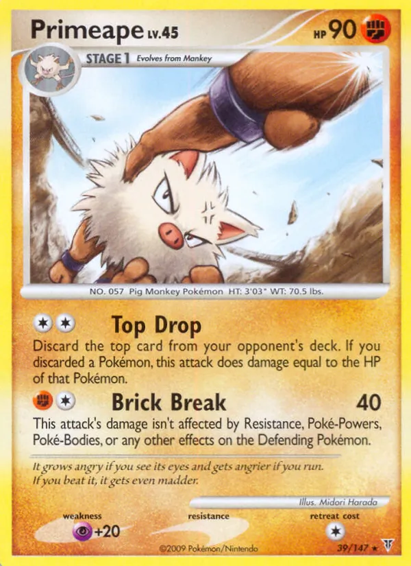 39-RH Primeape – Supreme Victors
