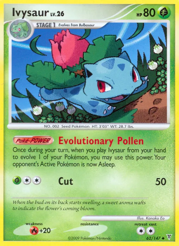 62-RH Ivysaur – Supreme Victors