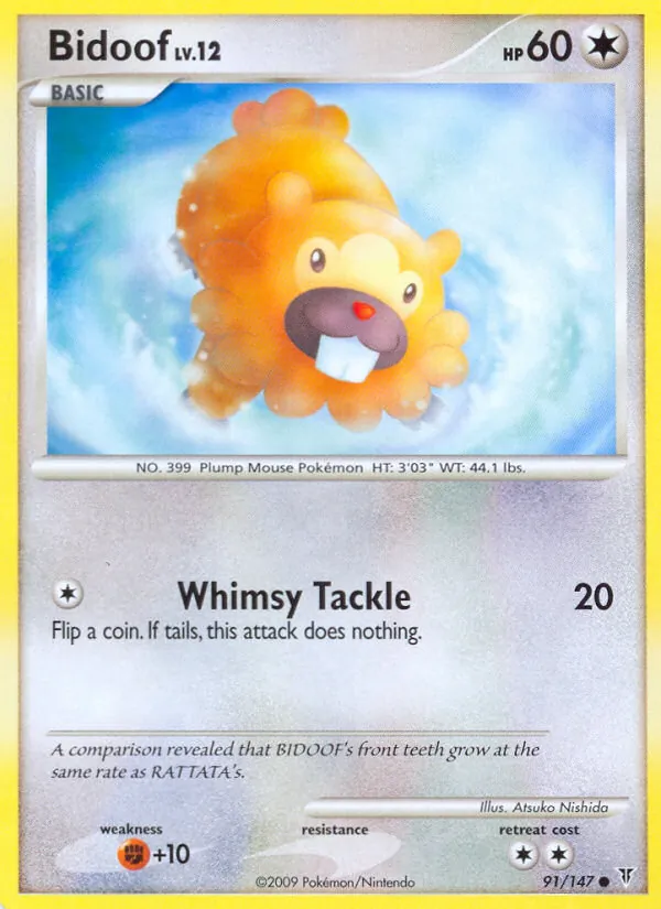 91-RH Bidoof – Supreme Victors