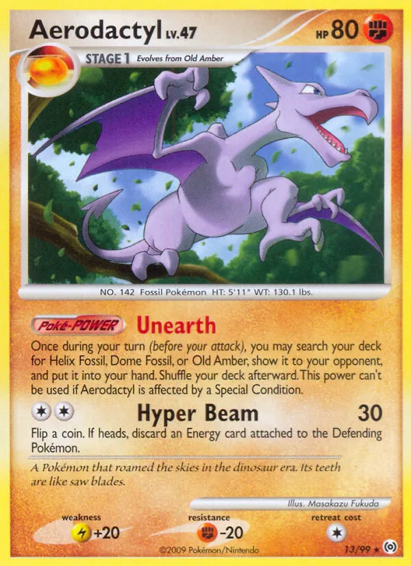 13 Aerodactyl – Arceus