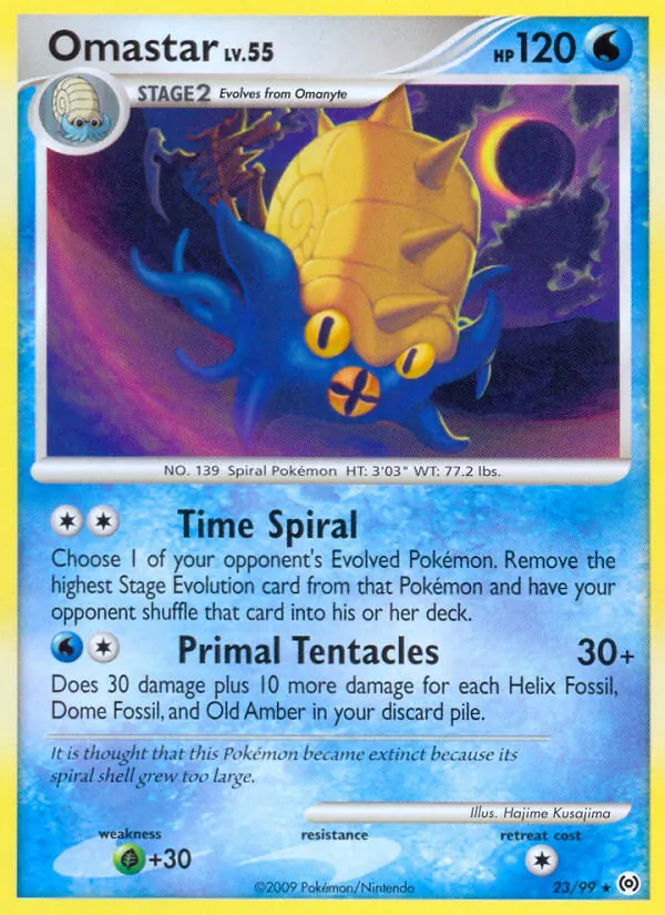 23 Omastar – Arceus