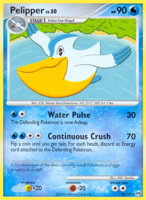 24 Pelipper – Arceus