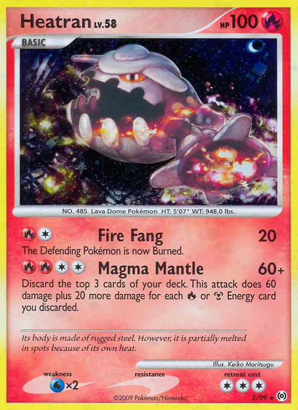 3 Heatran – Arceus