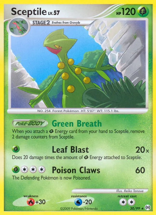 30 Sceptile – Arceus