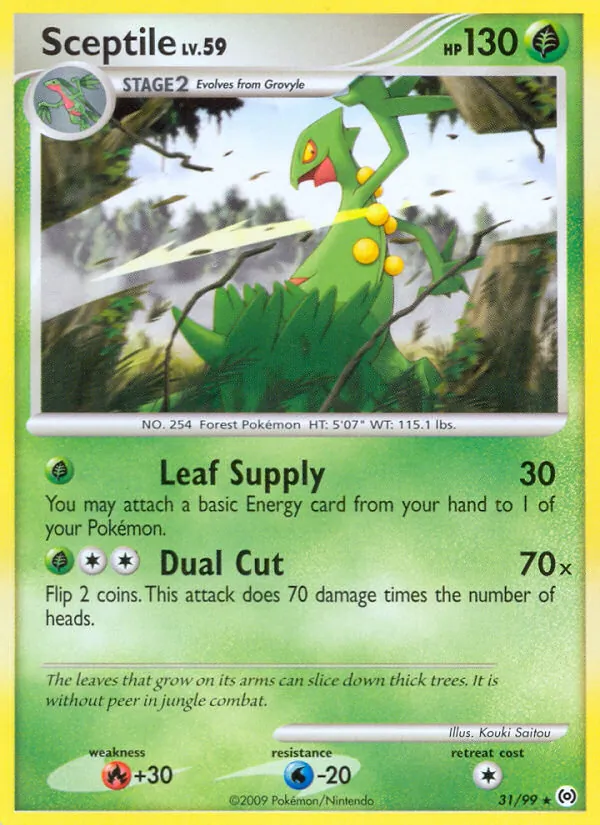 31 Sceptile – Arceus
