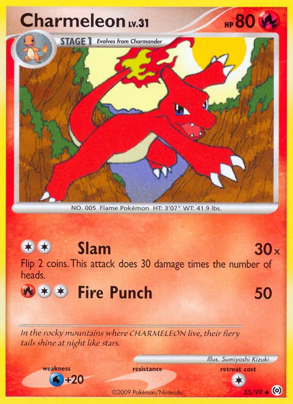 35 Charmeleon – Arceus