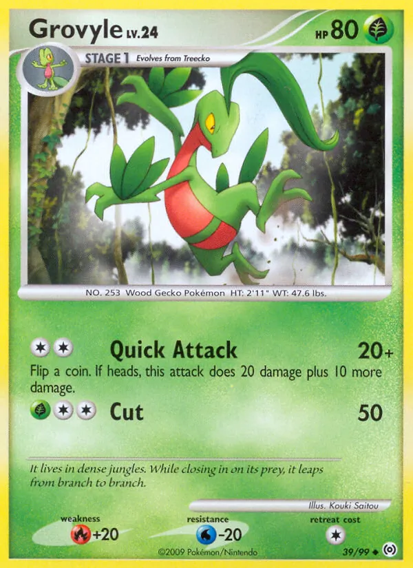 39 Grovyle – Arceus