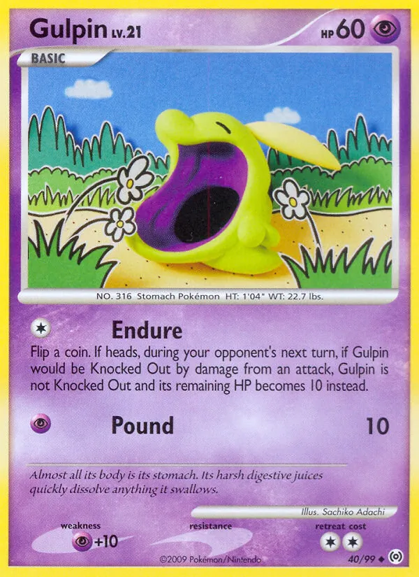 40 Gulpin – Arceus