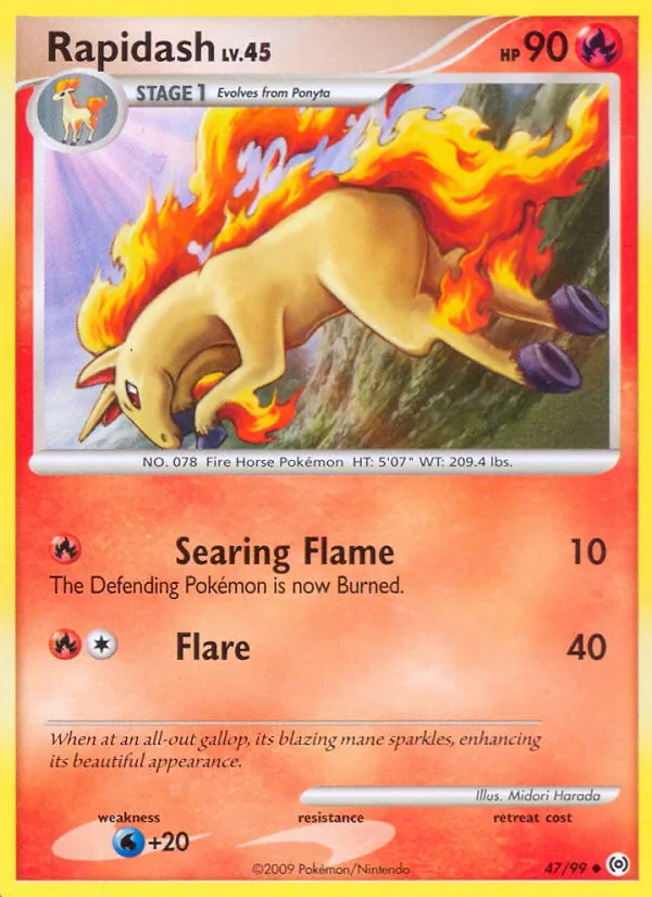 47 Rapidash – Arceus