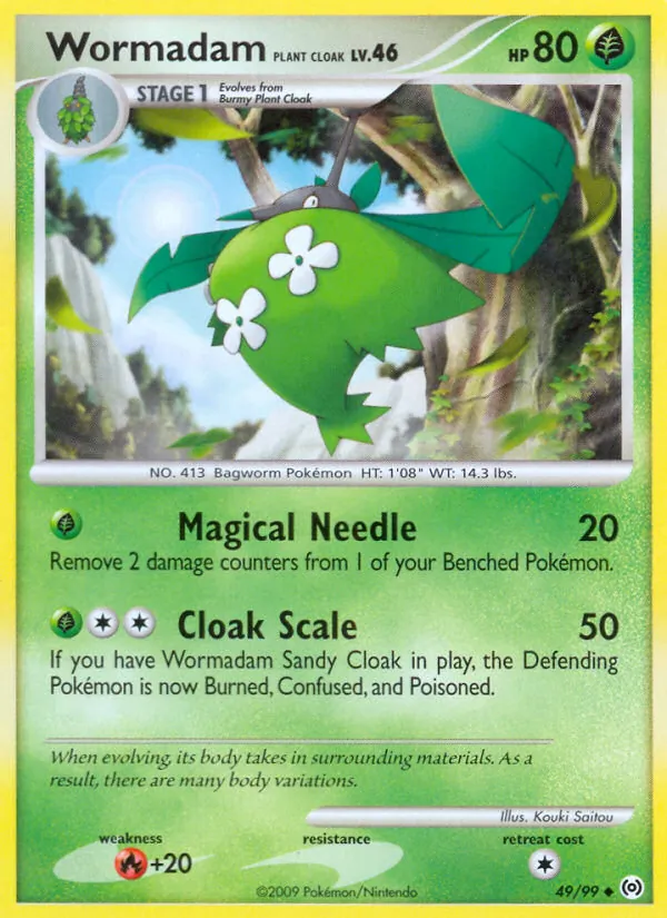 49 Wormadam Plant Cloak – Arceus