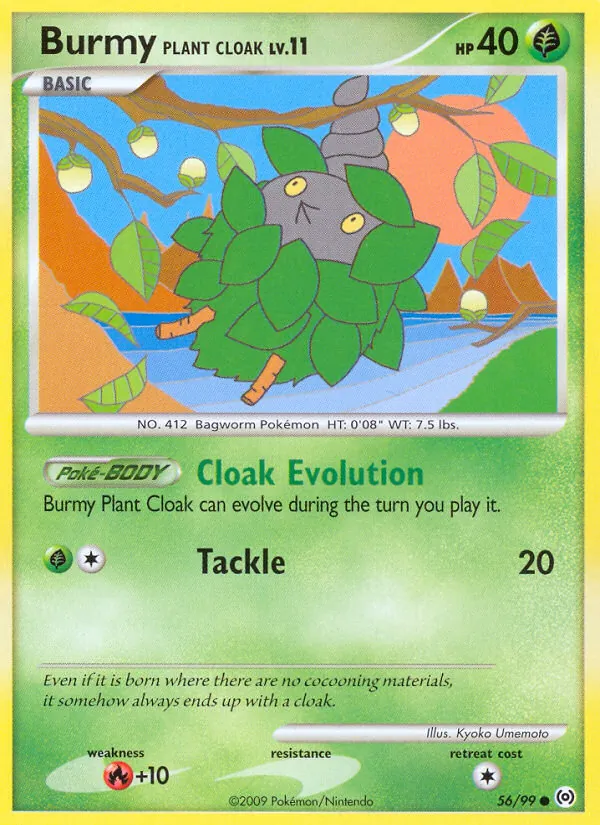 56 Burmy Plant Cloak – Arceus