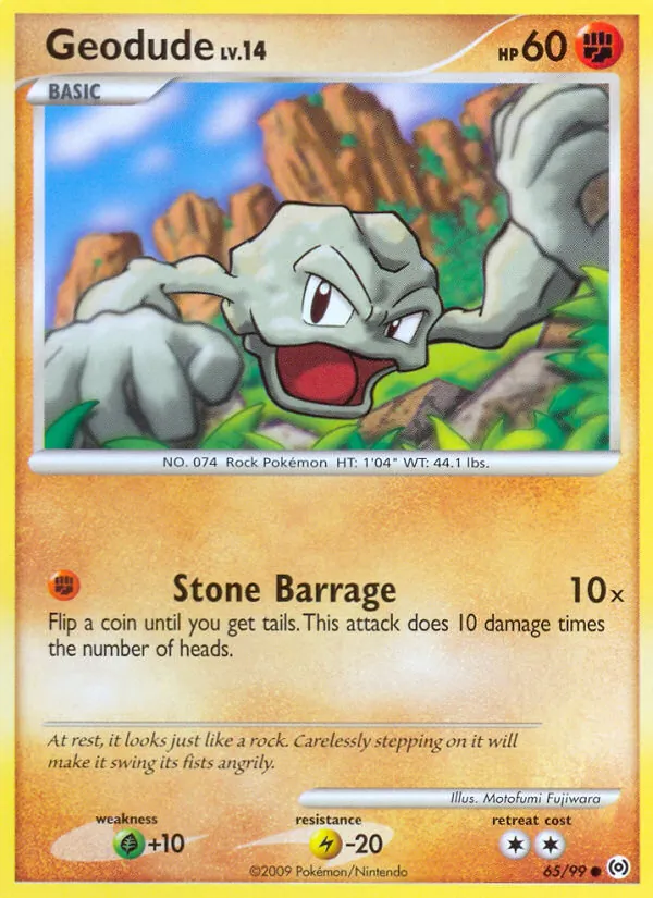 65 Geodude – Arceus