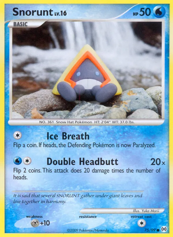 75 Snorunt – Arceus