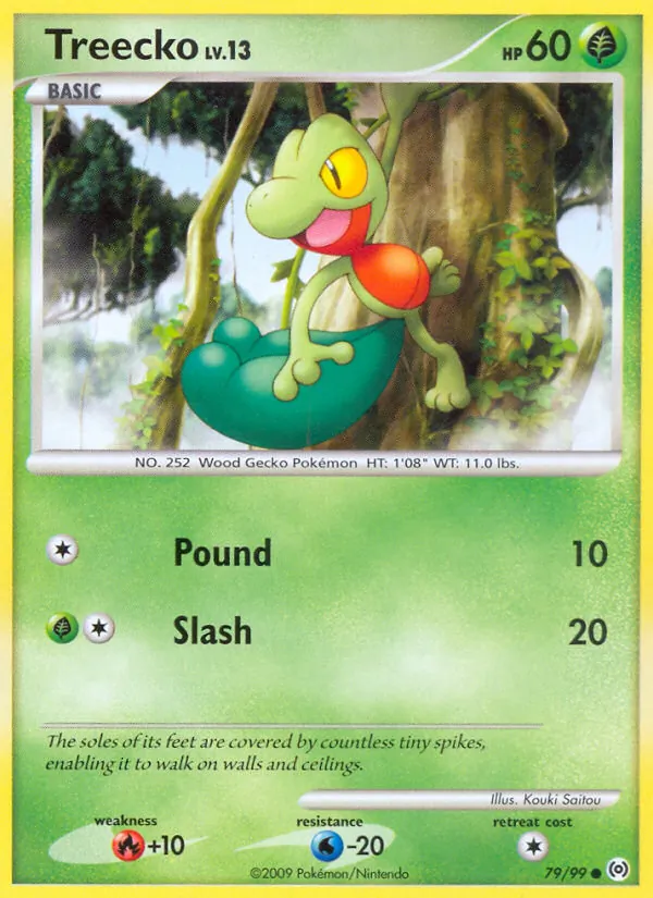 79 Treecko – Arceus