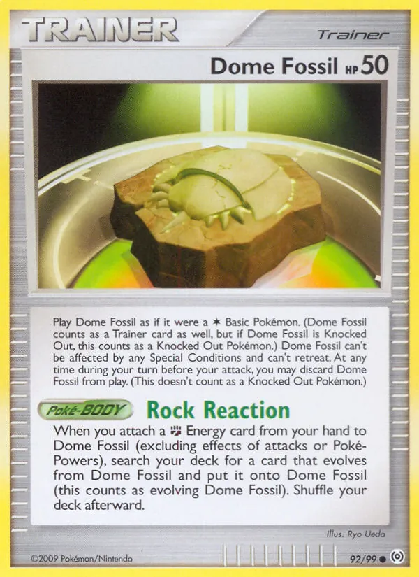 92 Dome Fossil – Arceus