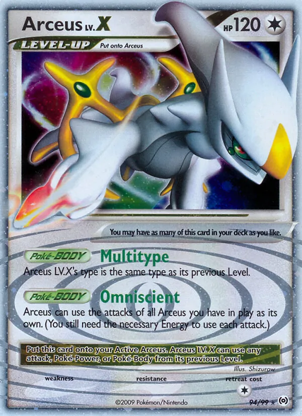 94 Arceus LV.X – Arceus