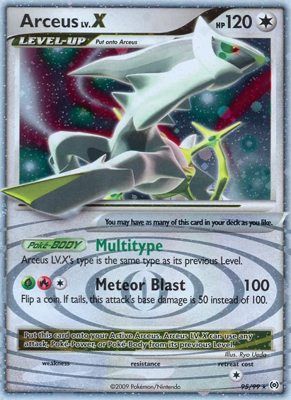 95 Arceus LV.X – Arceus