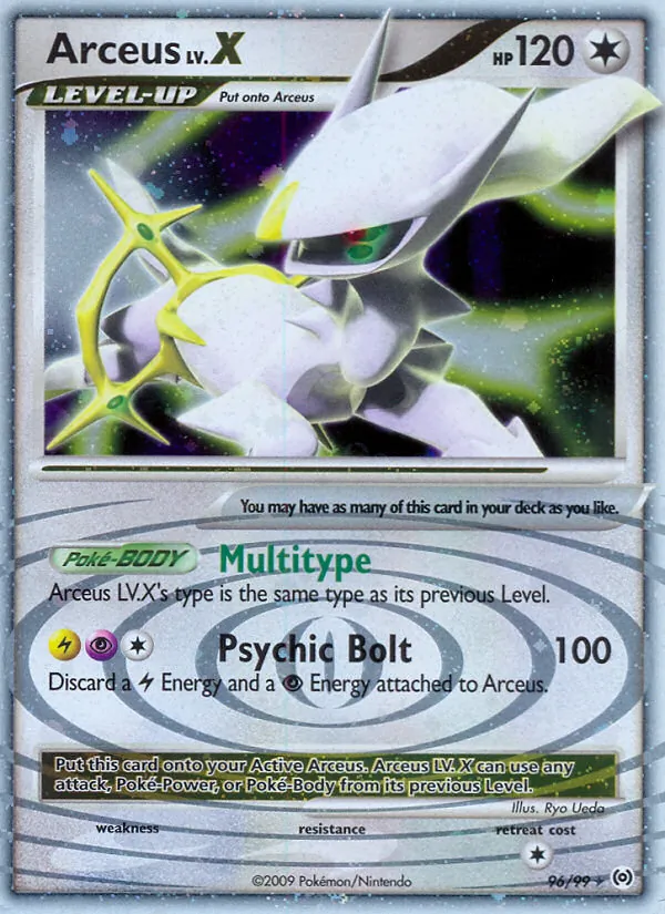 96 Arceus LV.X – Arceus