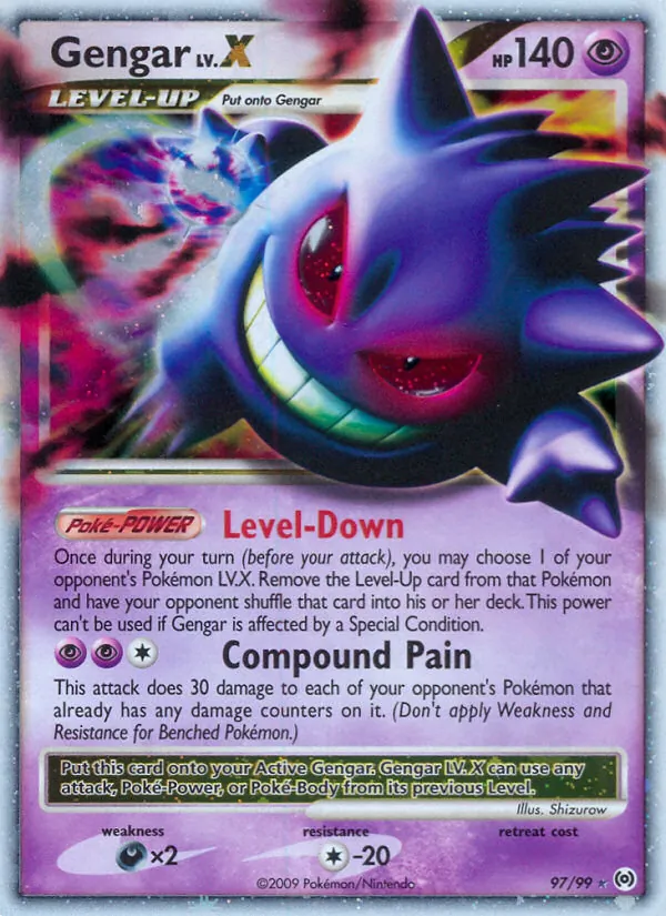 97 Gengar LV.X – Arceus