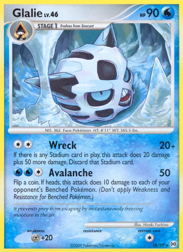18-RH Glalie – Arceus