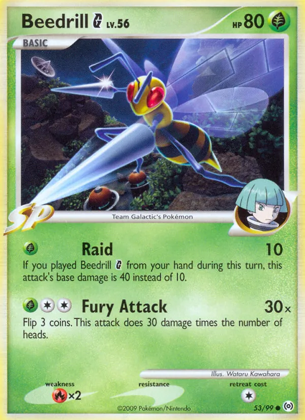 53-RH Beedrill G – Arceus
