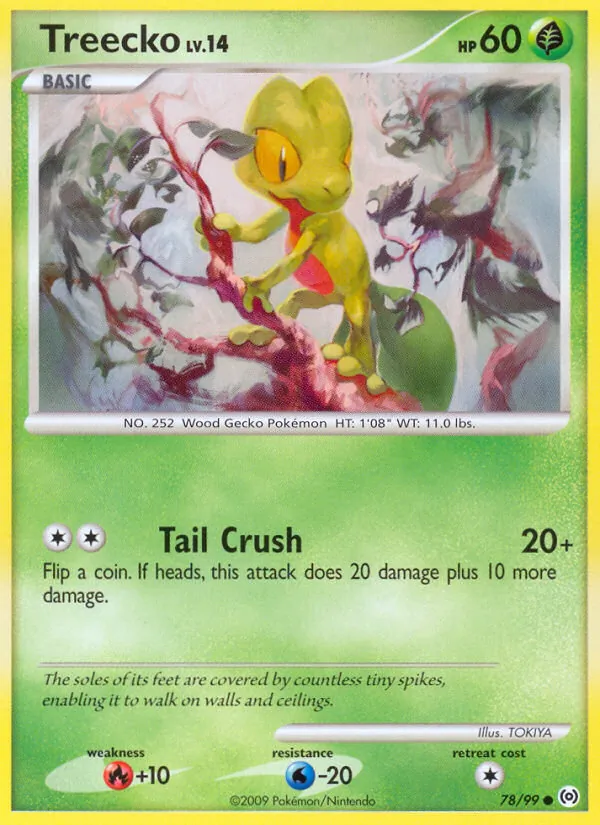 78-RH Treecko – Arceus